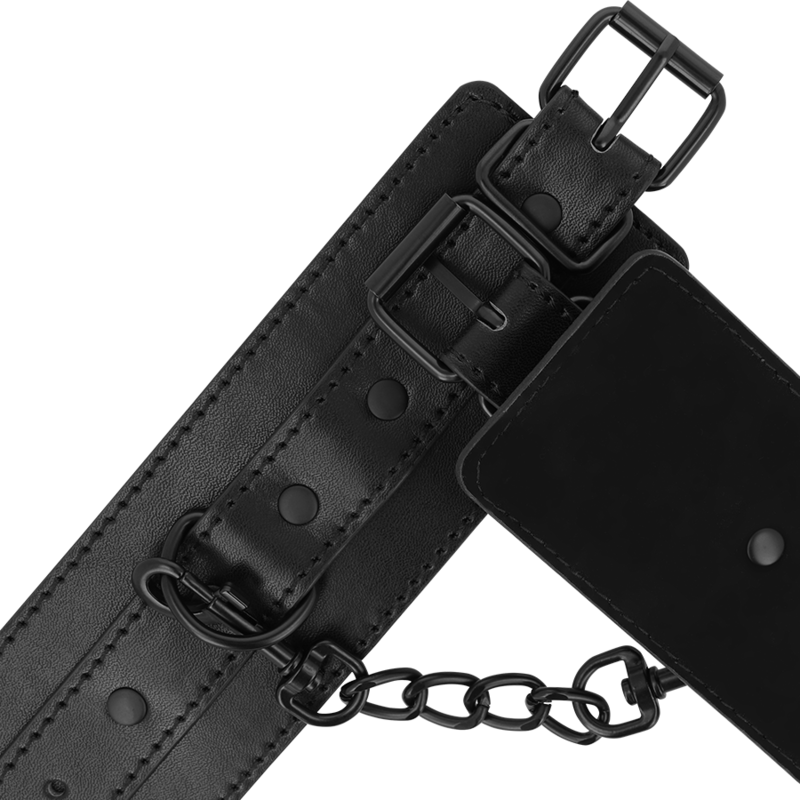 Intense - Fetish Vegan Leather Handcuffs - Image 2