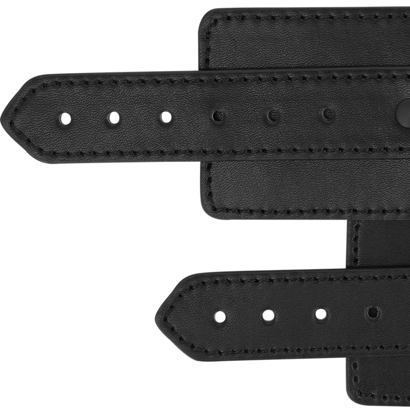 Intense - Fetish Vegan Leather Handcuffs - Image 3