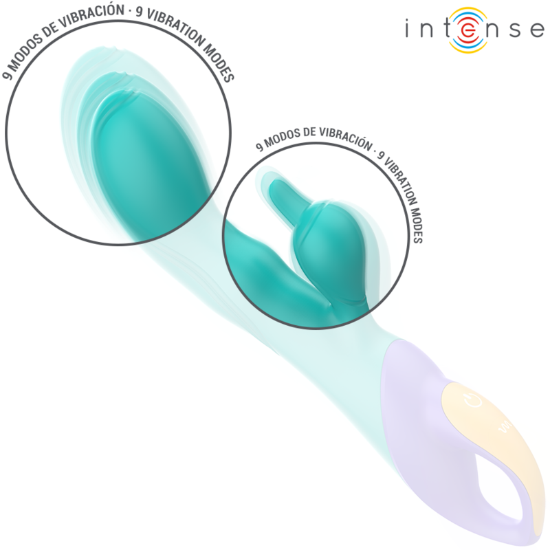 Intense - Fred Vibrateur Rabbit Bleu - Image 3