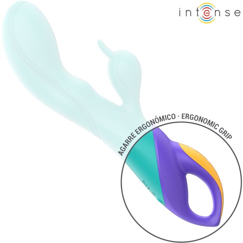 Intense - Fred Vibrateur Rabbit Bleu - Image 4