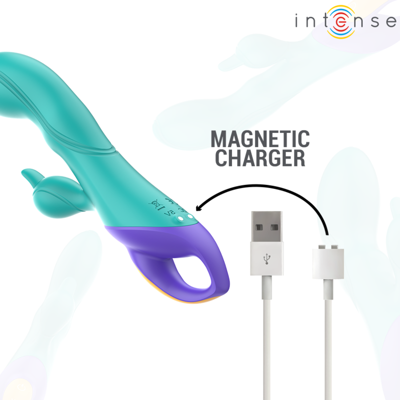 Intense - Fred Vibrateur Rabbit Bleu - Image 5