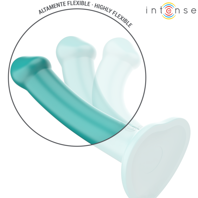 Intense - Katie Vibrateur Avec Ventouse 10 Vibrations Télécommande Bleue - Image 4