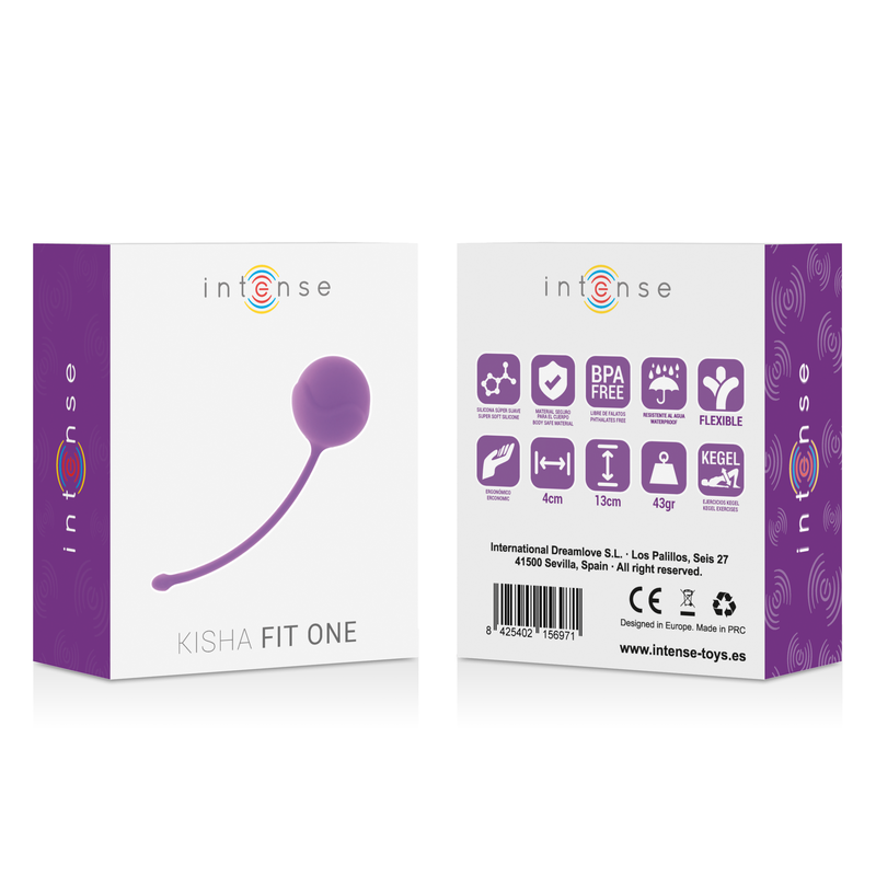 Intense - Kisha Fit One Silicone Kegel Lilas - Image 2