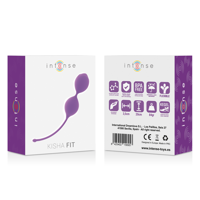 Intense - Kisha Fit Silicone Kegel Lilas - Image 2