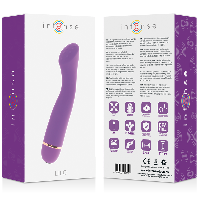 Intense - Lilo 20 Vitesses Silicone Lila - Image 4