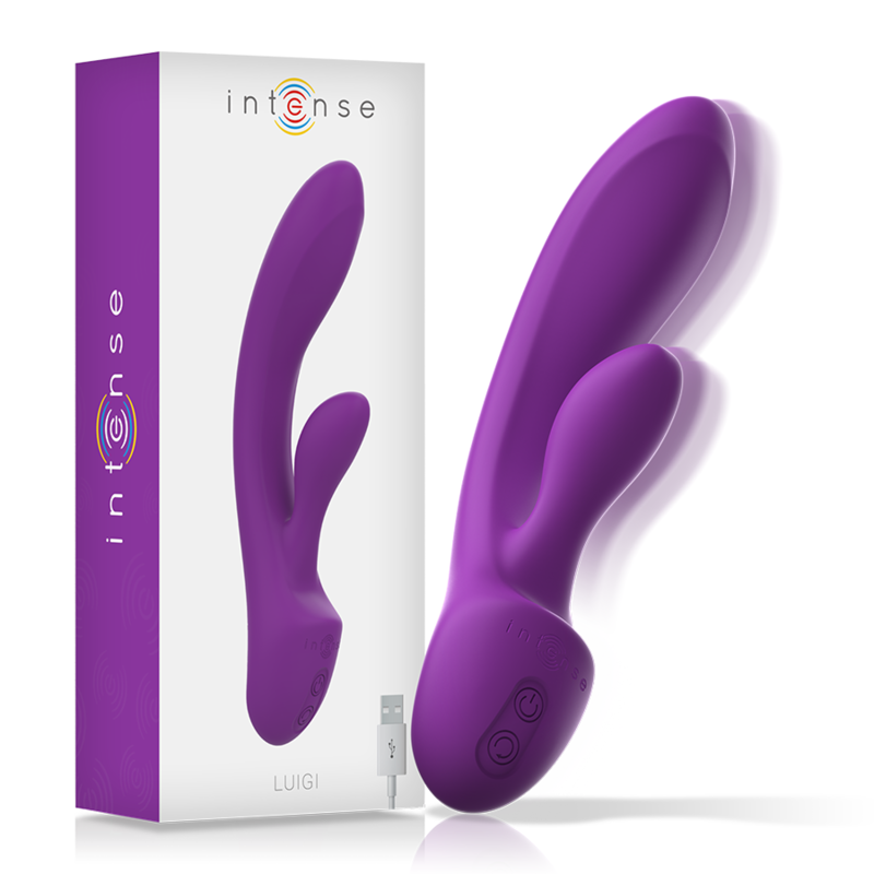 Intense - Luigi Rabbit Vibrateur Liquide Silicone Violet - Image 2