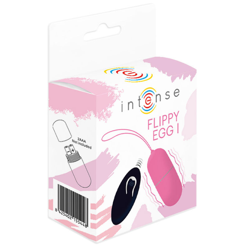 Intense - Oeuf Vibrant Flippy I Avec Télécommande Rose - Image 4