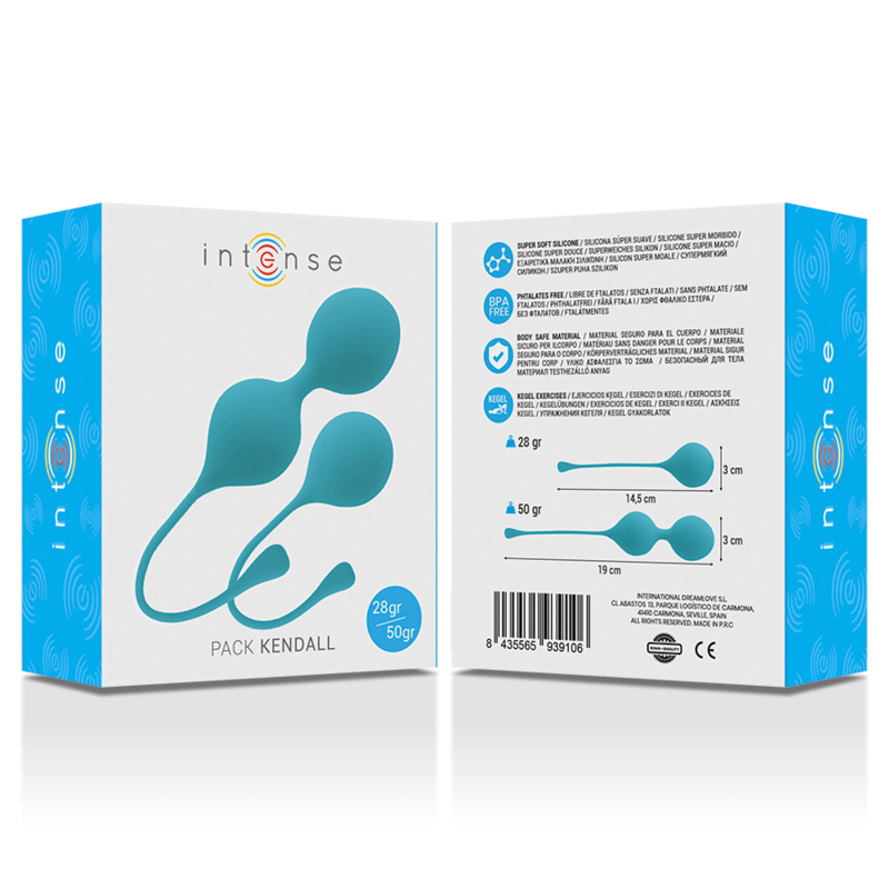 Intense - Pack Balles Kegel Kendall Bleu - Image 4
