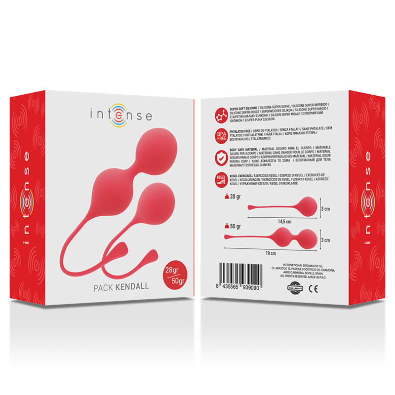 Intense - Pack Balles Kegel Kendall Rouge - Image 4
