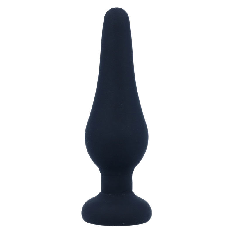 Intense - Plug Anal Pipo S Silicone Noir 9,8 Cm - Image 2