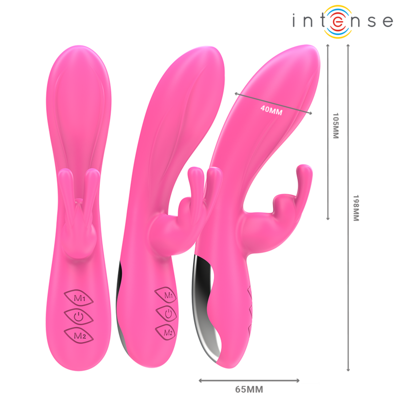 Intense - Randall Vibrateur Rabbit 10 Vibrations Rose - Image 2