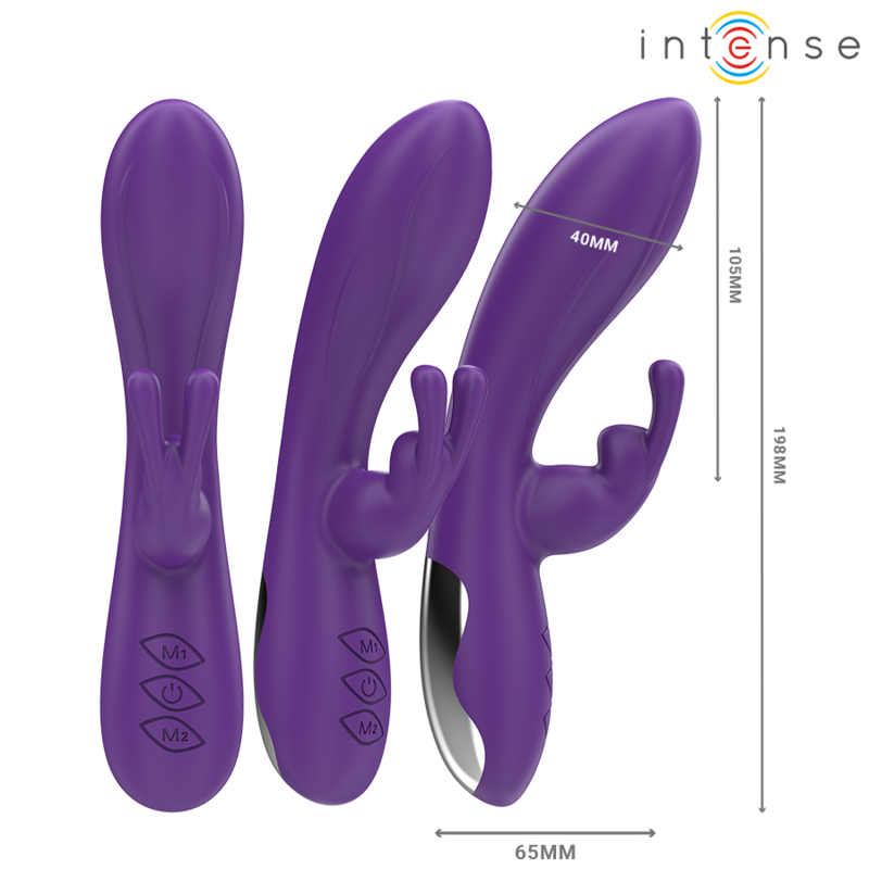 Intense - Randall Vibrateur Rabbit 10 Vibrations Violet - Image 2