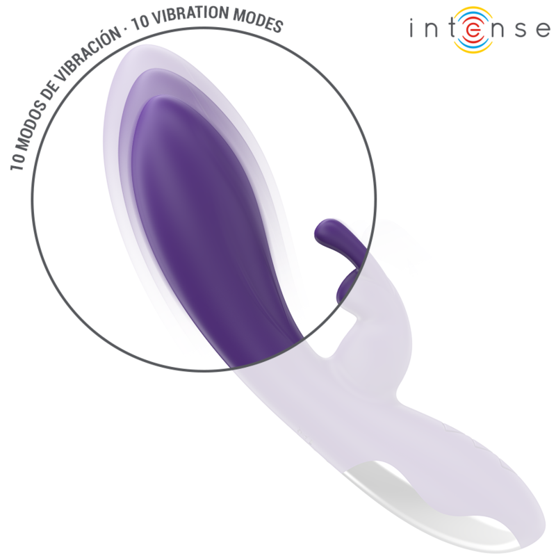 Intense - Randall Vibrateur Rabbit 10 Vibrations Violet - Image 5