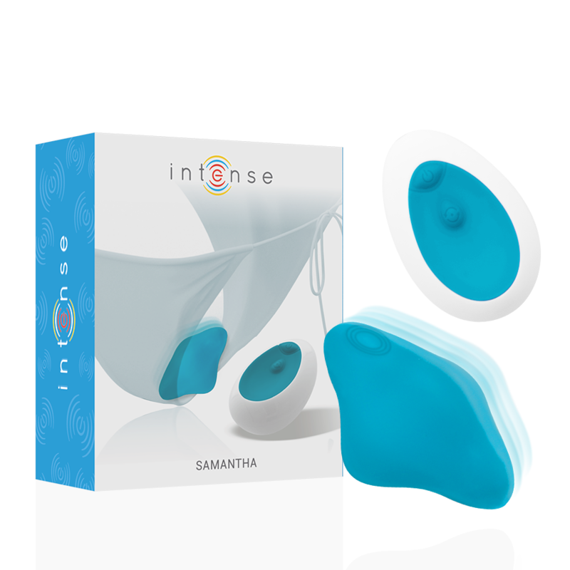 Intense - Samantha Pantie Télécommande Bleu - Image 2