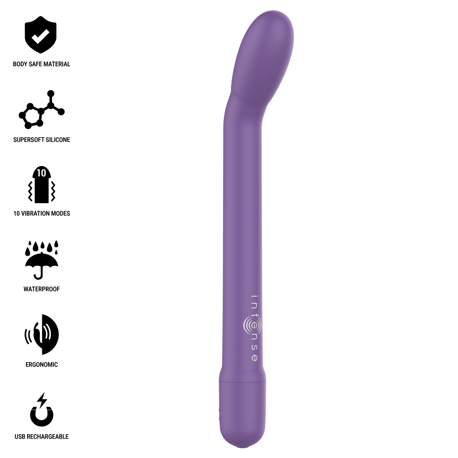 INTENSE - STIMULATEUR DE POINT G RECHARGEABLE KARLIE VIOLET - Image 2