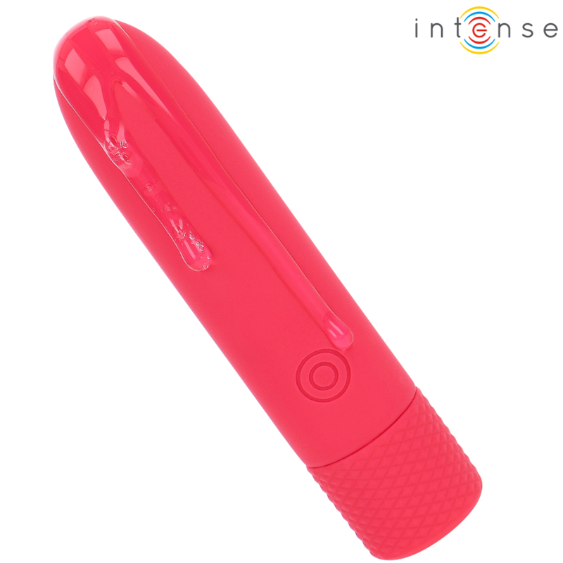 INTENSE - SYMONE USB RECHARGEABLE VIBRATING BULLET 8 VIBRATIONS RED 10 X 2.2 CM - Image 4