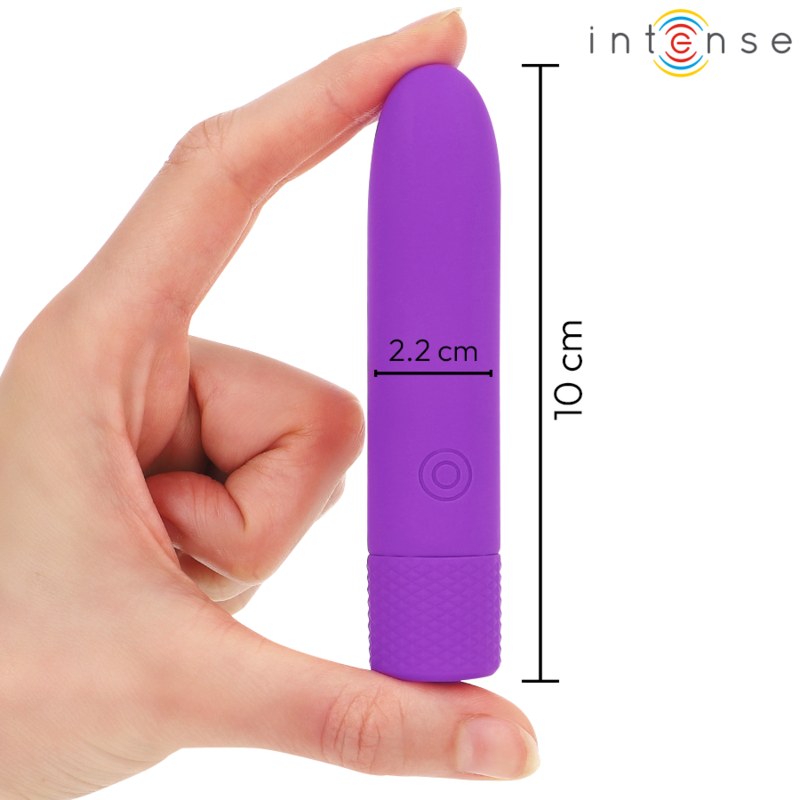 INTENSE - SYMONE BULLET VIBRERENDE OPLADBARE USB 8 VIBRATIES PAARS 10 X 2,2 CM - Image 5