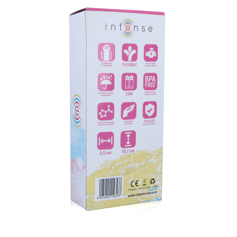 Intense - Vibrateur Leo Silicone Rose Luxe - Image 3