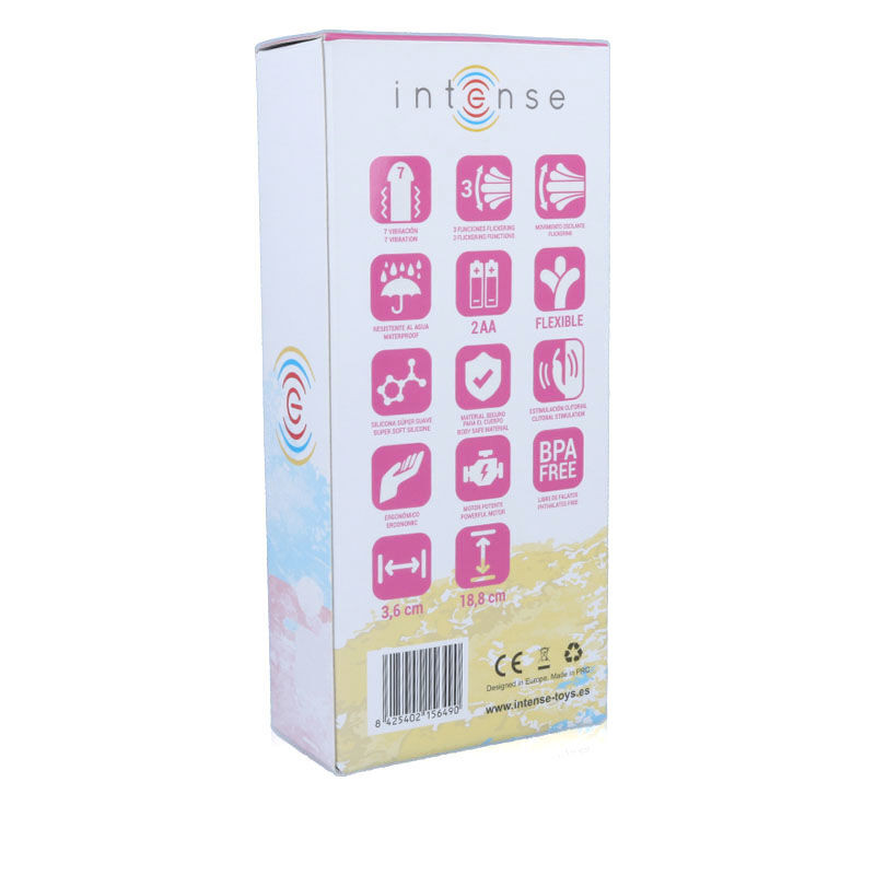 Intense - Vibrateur Oscillant Susy Silicone Lapin Rose - Image 3