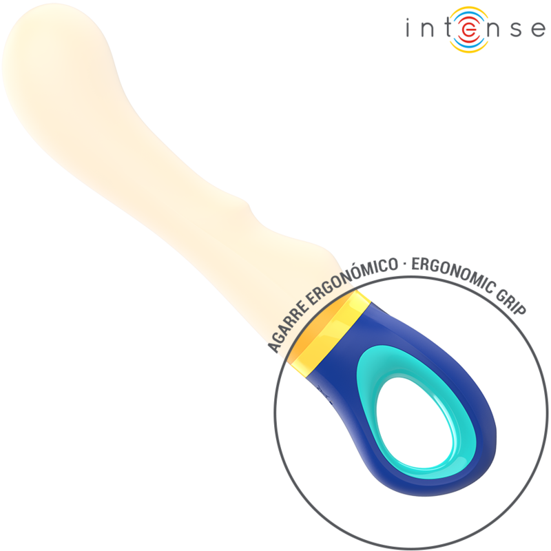 Intense - Shaggy G-Spot Vibrator Yellow - Image 4