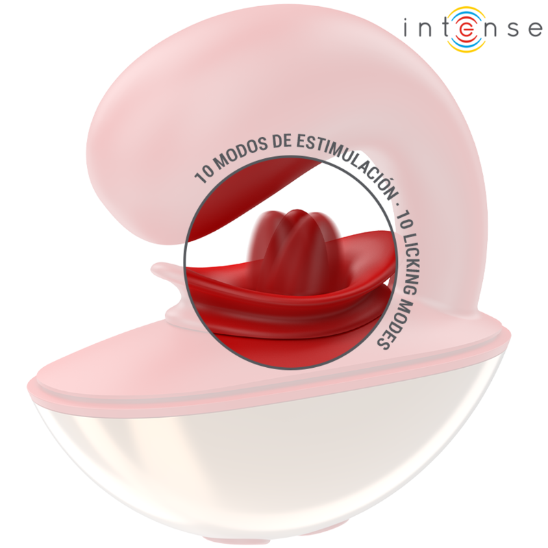 Intense - Vibrateur & Stimulateur Mariah En Forme De U 10 Vibrations Rouge - Image 3