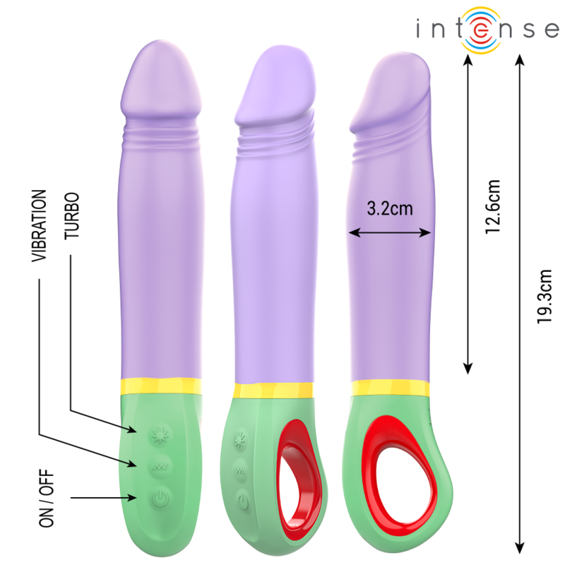 Intense - Vibrateur Violet Classique Velma - Image 2