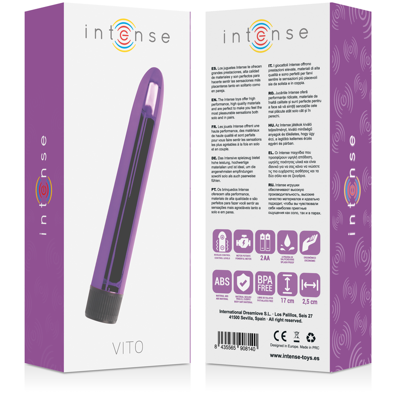 Intense - Vibrateur Vito Lilas - Image 3