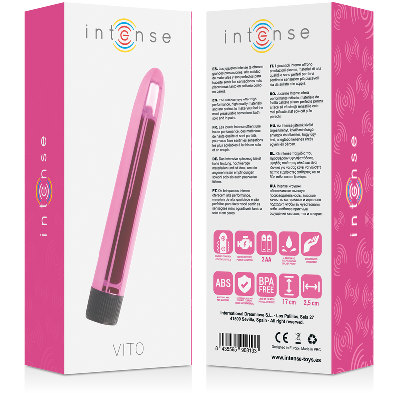 Intense - Vibrateur Vito Rose - Image 3