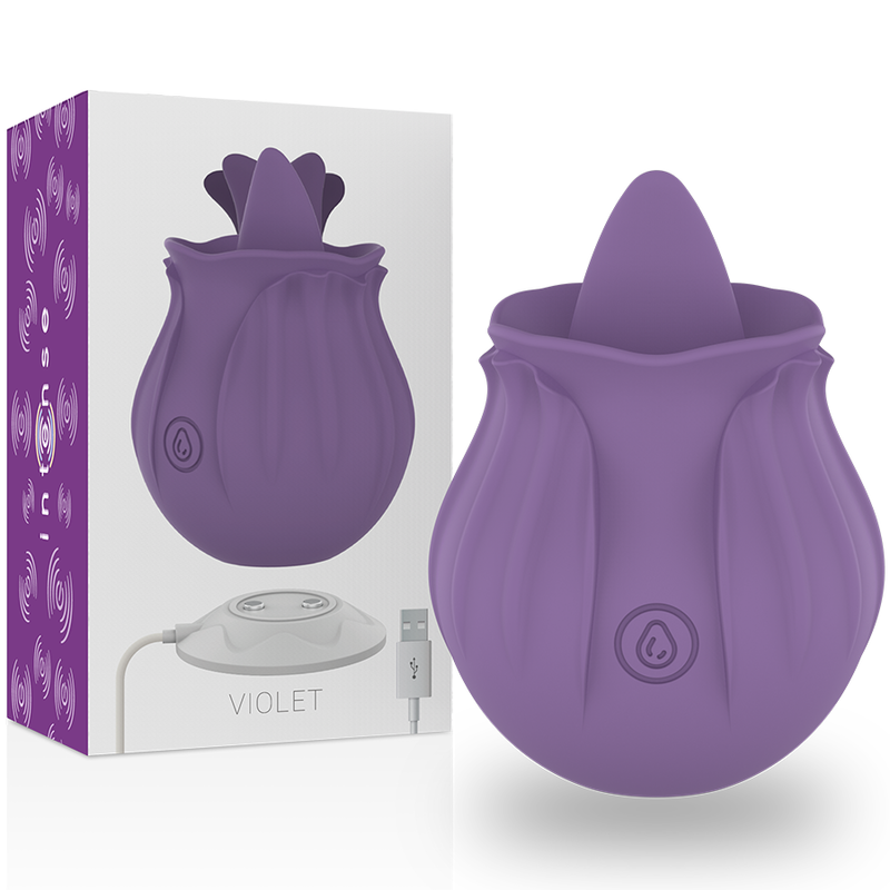 Intense - Violet Cl Toris Stimulateur 10 Vibrations Lilas - Image 3
