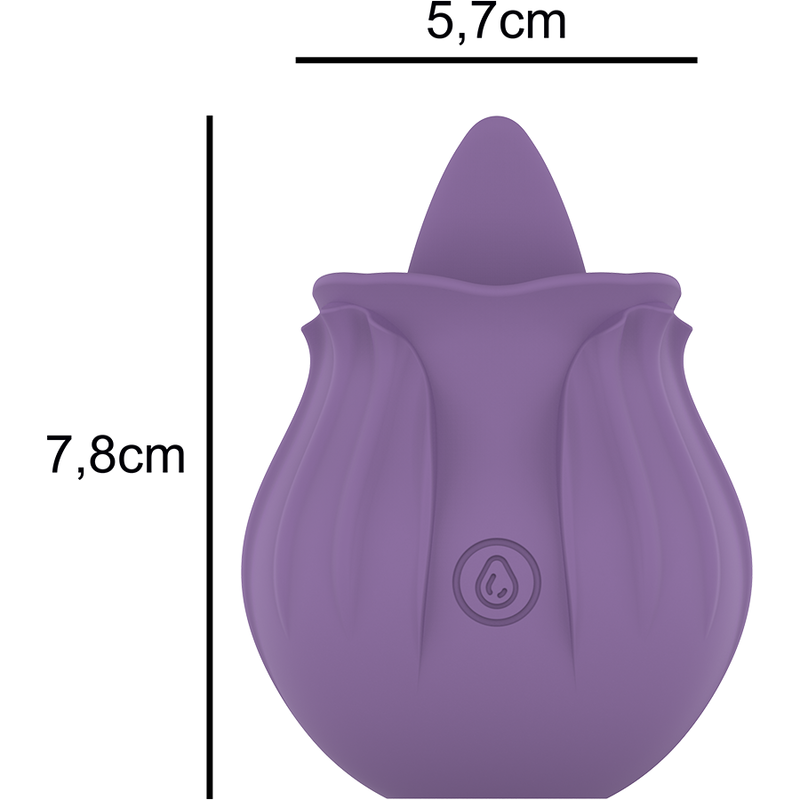 Intense - Violet Cl Toris Stimulateur 10 Vibrations Lilas - Image 5