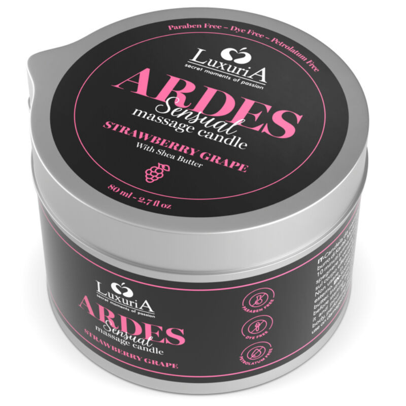 INTIMATELINE LUXURIA - BOUGIE DE MASSAGE AU RAISIN - Image 2