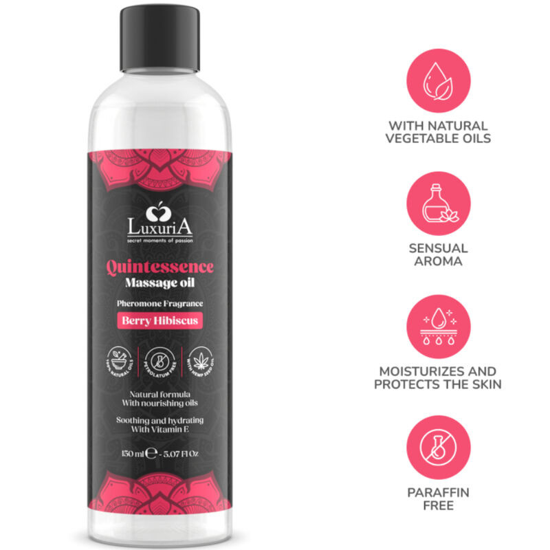 Intimateline Luxuria - Massage-Olie Bessen 150 Ml - Image 4