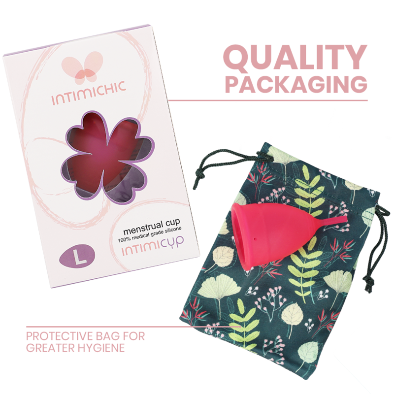 INTIMICHIC - MENSTRUAL CUP MEDICAL GRADE SILICONE - Image 4