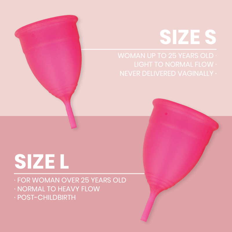 INTIMICHIC - MENSTRUAL CUP MEDICAL GRADE SILICONE - Image 3