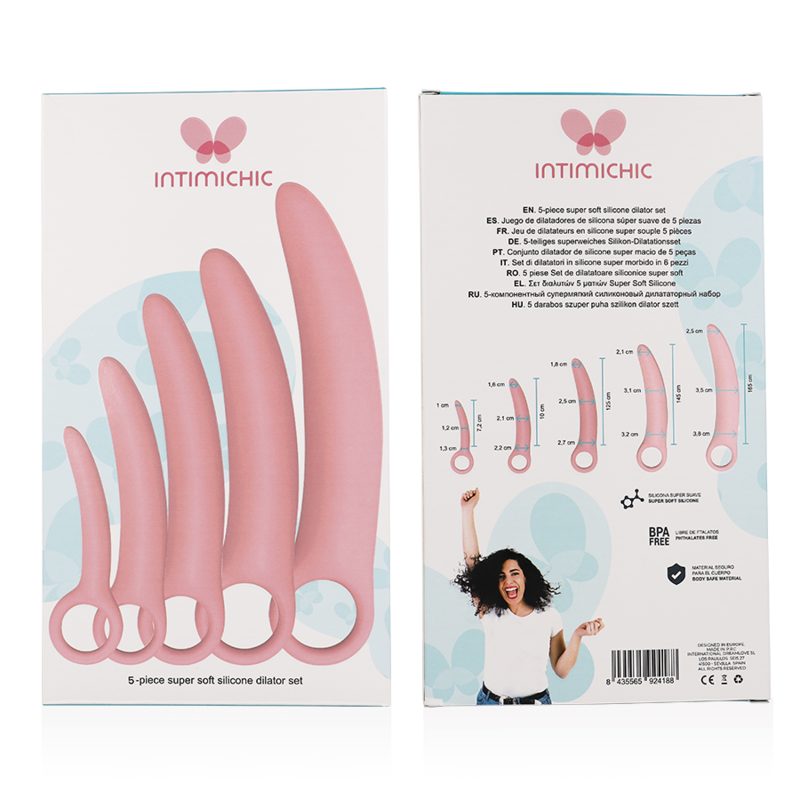 INTIMICHIC - SILICONE DILATOR 5 PIECES SET - Image 2