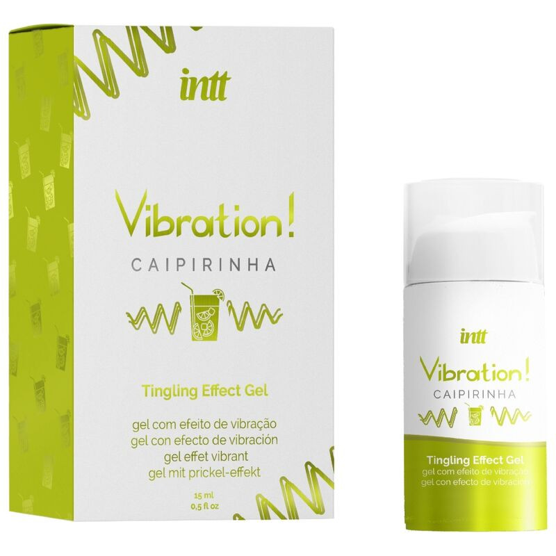 Intt - Gel Vibrateur Liquide Caipirinha Puissant Stimulant Intime 15 Ml - Image 2
