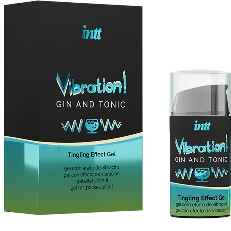 Intt - Gel Vibrateur Liquide Puissant Stimulant Intime Gin & Tonic 15Ml - Image 2