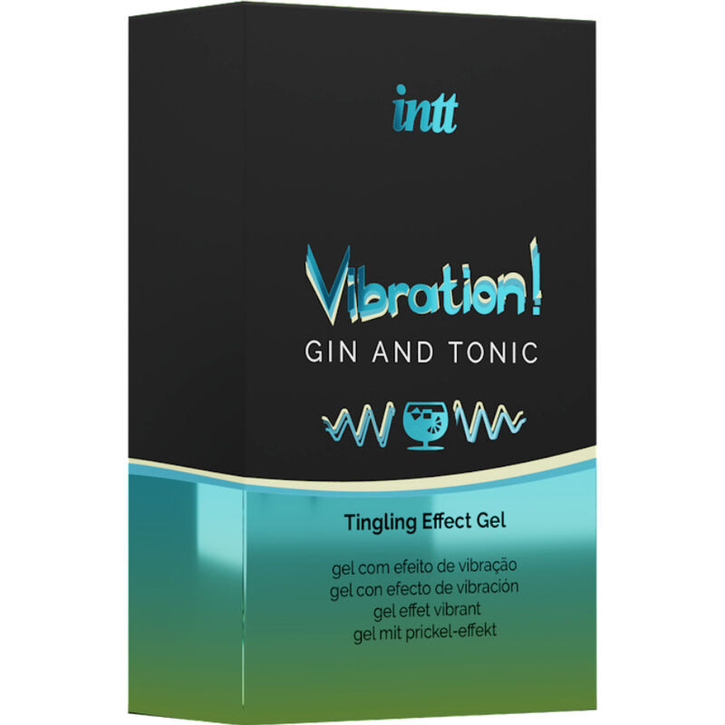 Intt - Gel Vibrateur Liquide Puissant Stimulant Intime Gin & Tonic 15Ml - Image 3
