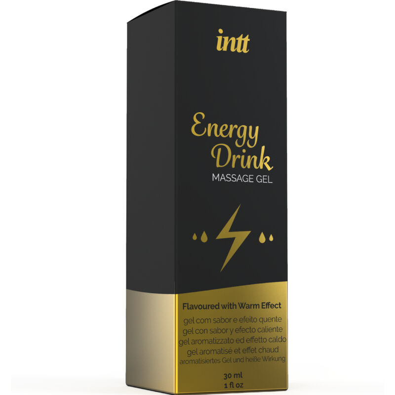 Intt Massage & Oral Sex - Gel De Massage A L''energie Aromatisee Ca Boisson Et Effet Chauffant - Image 3