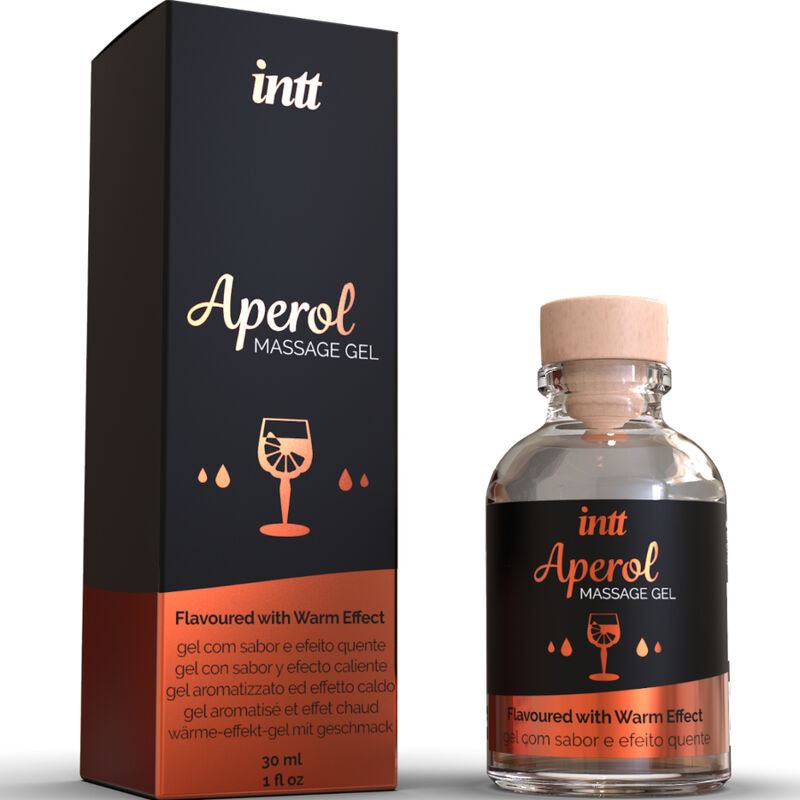 Intt Massage & Oral Sex - Gel De Massage Aperol Effet Chaleur Intense - Image 2