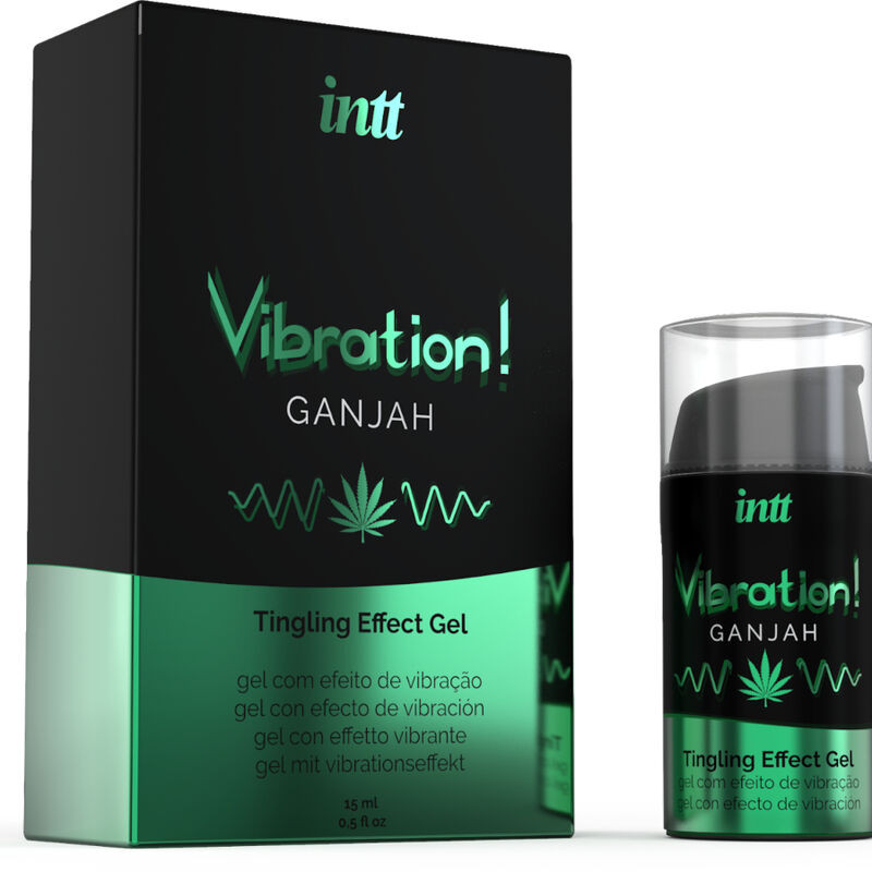 Intt - Puissant Stimulant Intime Gel Vibrant Liquide Cannabis 15Ml - Image 2