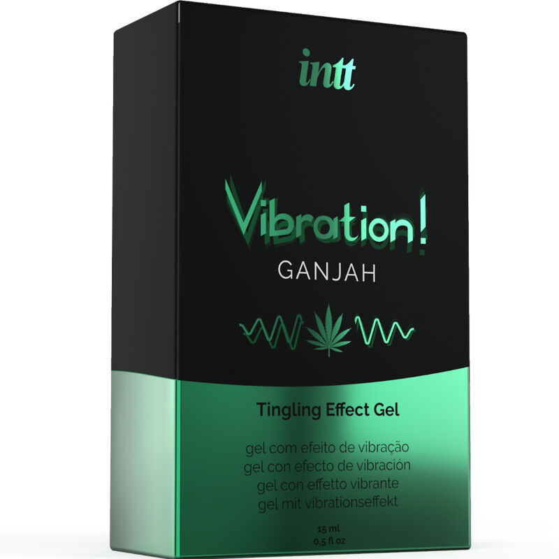 Intt - Puissant Stimulant Intime Gel Vibrant Liquide Cannabis 15Ml - Image 3