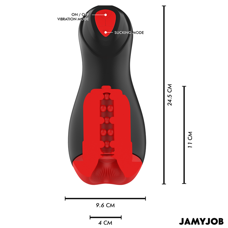 JAMYJOB - MASTURBATEUR AUTOMATIQUE CORE-X 5 MODES D'ASPIRATION ET DE VIBRATION - Image 4