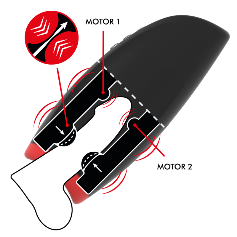 JAMYJOB - MASTURBATEUR NOVAX AVEC VIBRATION ET COMPRESSION - Image 5