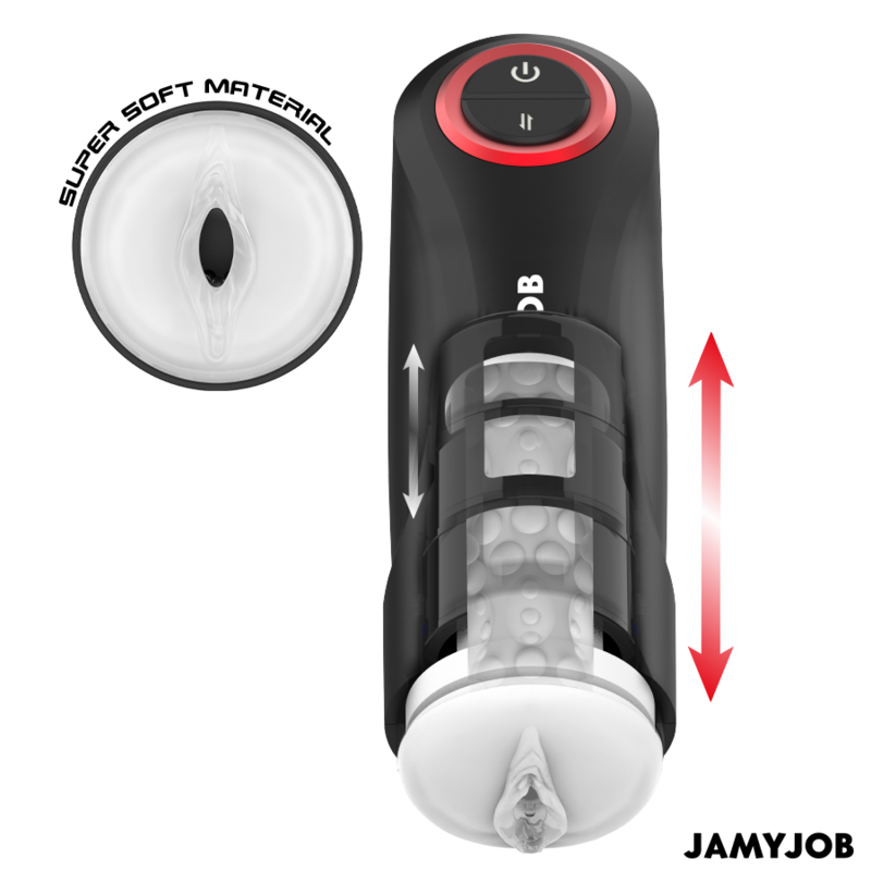 JAMYJOB - AUTOMATISCHE VAGINALE MASTURBATOR MET GRAVITATIE 5 ZUIGMODI - Image 2