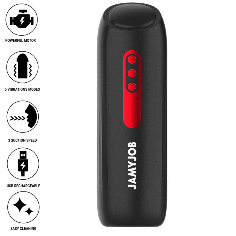 JAMYJOB - AUTOMATISCHE VAGINALE MASTURBATOR PHANTOM 5 ZUIG- EN DUWMODI - Image 2