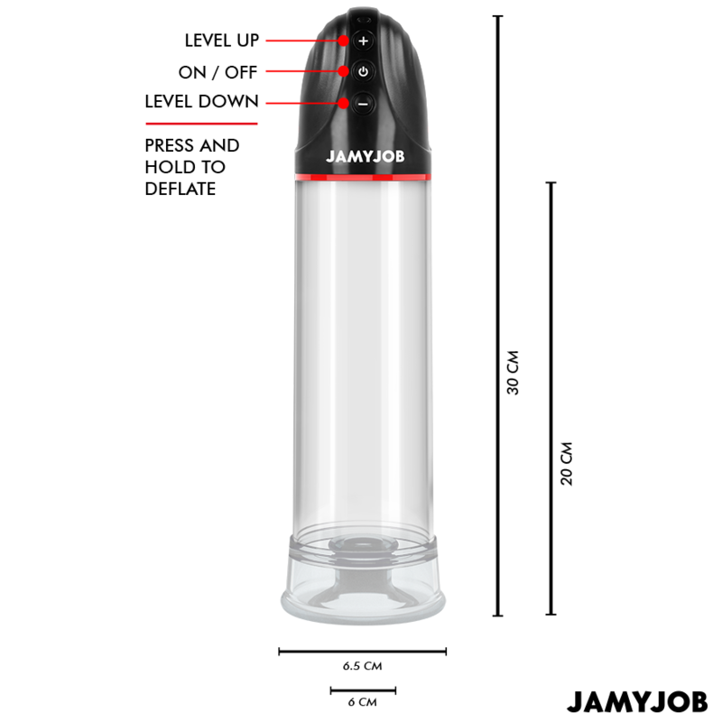 Jamyjob - Pompe Automatique Xpand 3 Niveaux D'aspiration Gris - Image 3