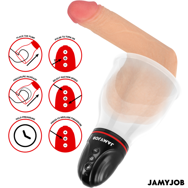 Jamyjob - Xpand Lite Pompe À Testicules Automatique 3 Niveaux D'aspiration Gris - Image 3