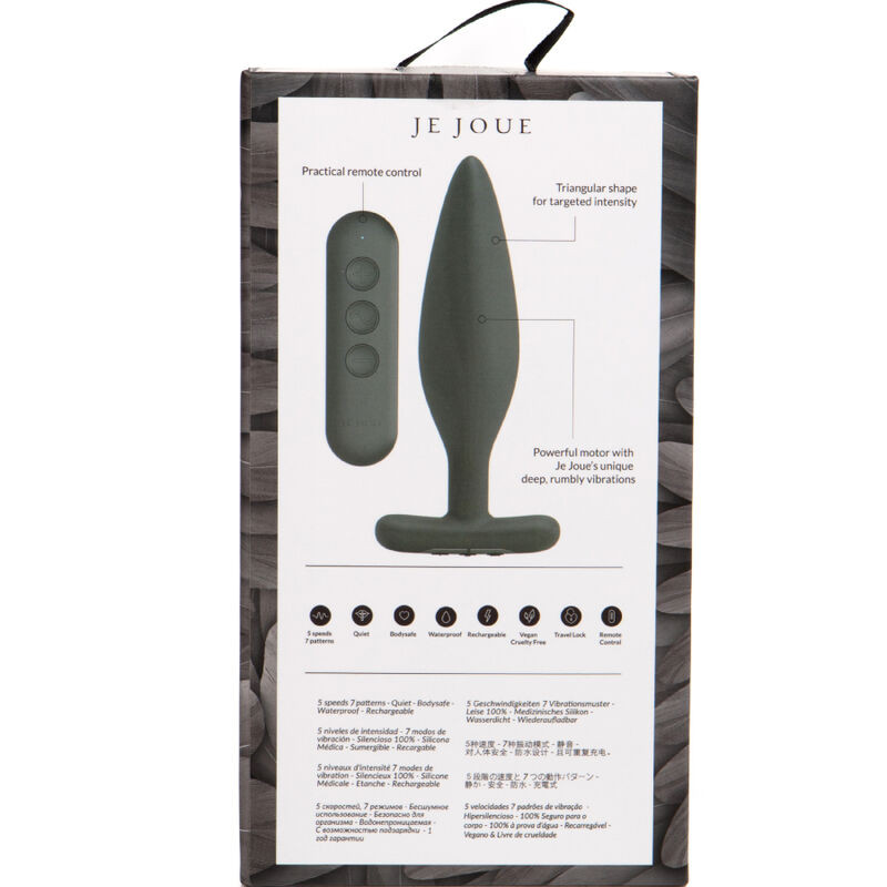 Je Joue - Vibrateur Anal Egon Plug Noir - Image 5