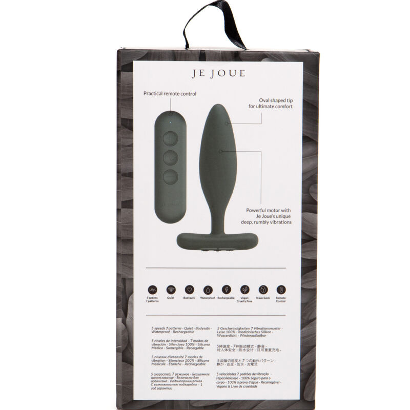 Je Joue - Vibrateur Vesta Plug Anal Noir - Image 5
